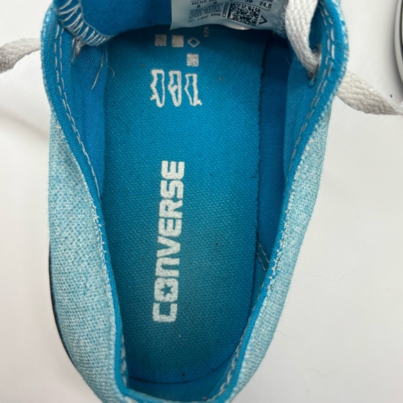 Light blue Converse Chuck Taylor All Star men’s size 6 women’s size 8 - Picture 5 of 7